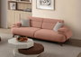 Atelier Del Sofa Bonjo Walnut - Powder Sofá de 3 Plazas